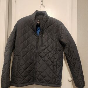 Hawke & Co Men's Dark Gray Quilted Puffer Jacket